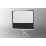 Projection screen on foot ceiling Economy 219 x 123 cm - White Edition