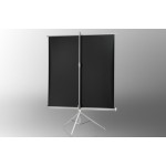 Projection screen on foot ceiling Economy 244 x 244 cm - White Edition