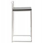 Design stool LOIRET mid-height (black)