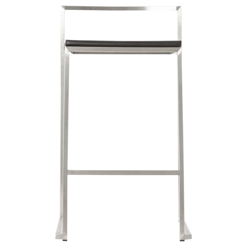 Design stool LOIRET mid-height (black) - image 16095