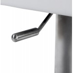 Bar stool modern rotating and adjustable GARDON (white)