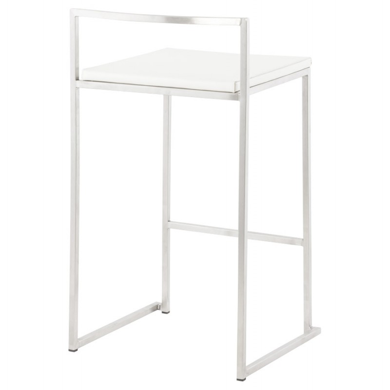 Design stool LOIRET half-height (white) - image 16537