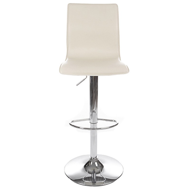 Bar stool MARNE rotary and adjustable (cream) - image 16566