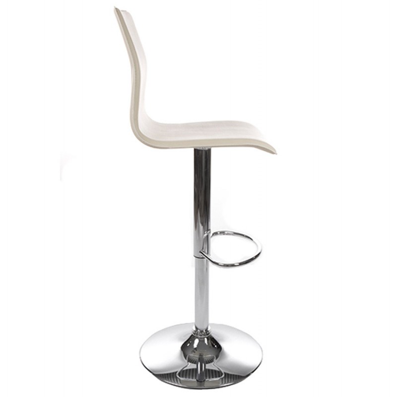 Bar stool MARNE rotary and adjustable (cream) - image 16567