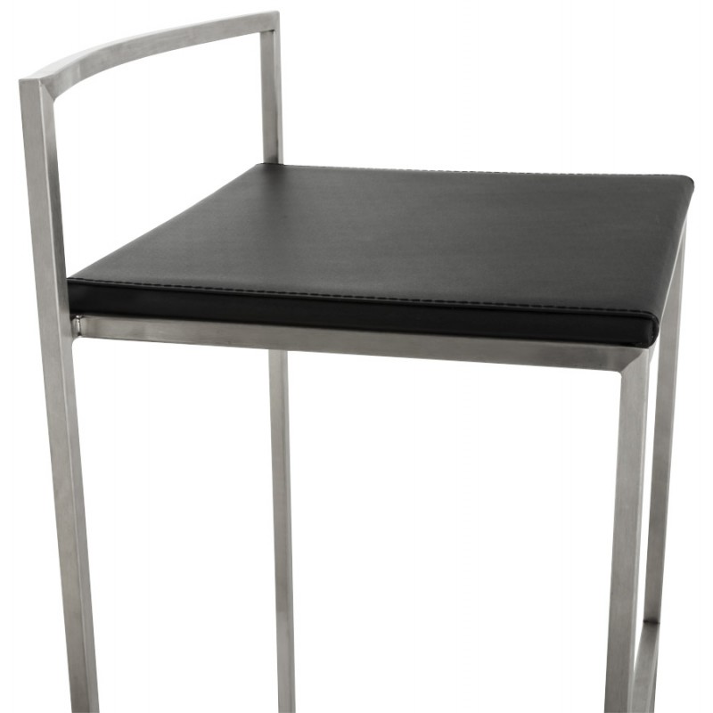 Bar stool design square DORDOE (black) - image 16623