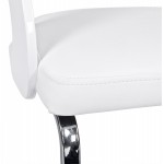 Zeitgenössische Stuhl LOING (weiß)