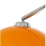 De pie de diseño Lámpara de acero MOEROL SMALL cromo (promedio y naranja)