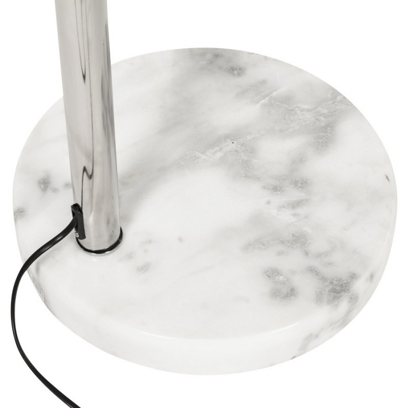 MOEROL SMALL design floor lamp chrome steel (average and orange) - image 16962