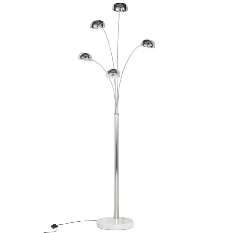 ROLLIER design floor lamp 5 shades chrome steel (chrome) - image 17031