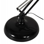 Diseño de lámpara metal ROLLIER (negro)