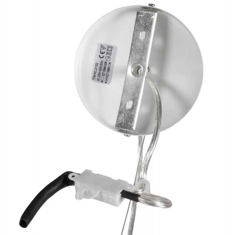 Lampe à suspension design PAON en métal (blanc) - image 17178