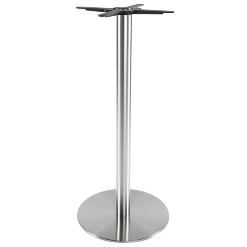 Pied de table WIND rond sans plateau en métal (50cmX50cmX110cm) (acier)