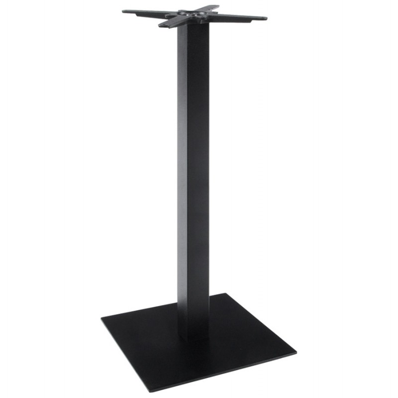 Pied de table WIND carré sans plateau en métal (50cmX50cmX110cm) (noir) - image 17667