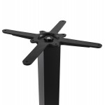 Pied de table CHAIRE rectangulaire en métal (40cmX75cmX75cm) (noir)