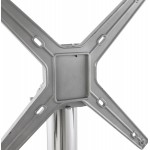 Pied de table JANE forme croix en aluminium (62cmX62cmX74cm)