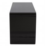 Coffee table RECTO wood (MDF) lacquered (black)