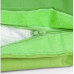 Pouffe rectangular BUSE textile (green)