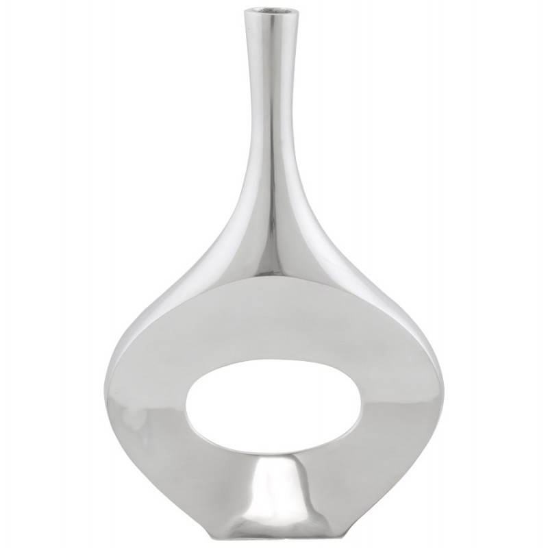 Contemporary vase GOUTTE in aluminium (aluminum) - image 20027