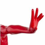 Atleta de forma de estatuilla fibra de vidrio de ROMEO (rojo)