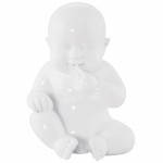 Statuette Form Baby KISSOUS GFK (weiß)