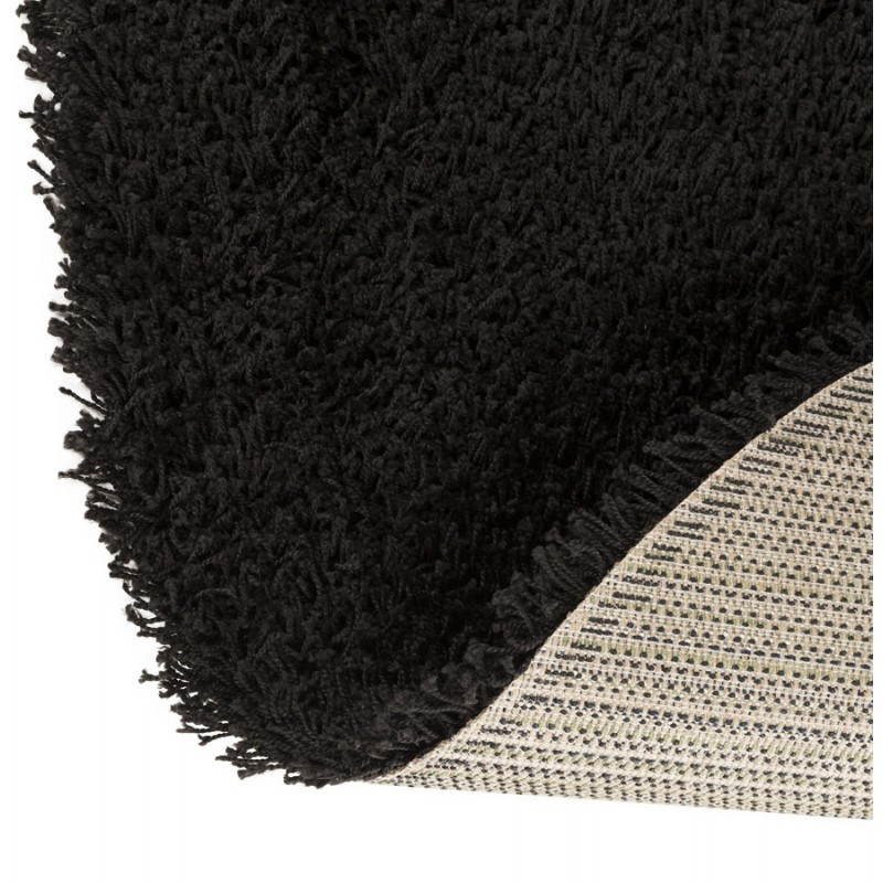 Zeitgenössische Teppiche und Design große Runde MIKE Modell (Ø 200 cm) (schwarz) - image 20414