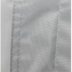 Pouffe rechteckige MILLOT Textil (grau)