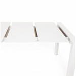 Mesa con 2 extensiones Macy ' s (blanco) de madera pintada