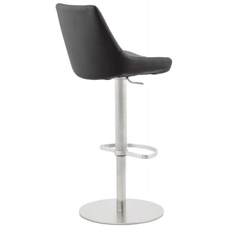 AMBRE rotating and adjustable design bar stool (black) - image 22382