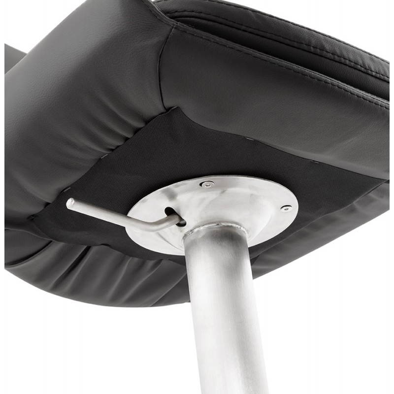 AMBRE rotating and adjustable design bar stool (black) - image 22388