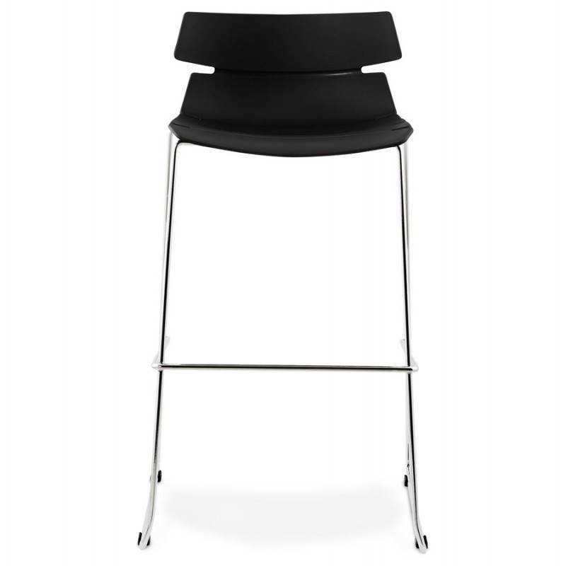 BRIO design bar (black) polypropylene stool - image 22431