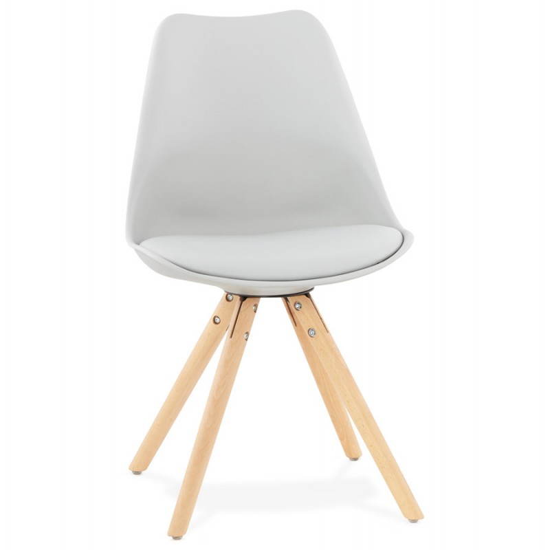 Moderner Stuhl Stil skandinavischen NORDICA (grau) - image 22820