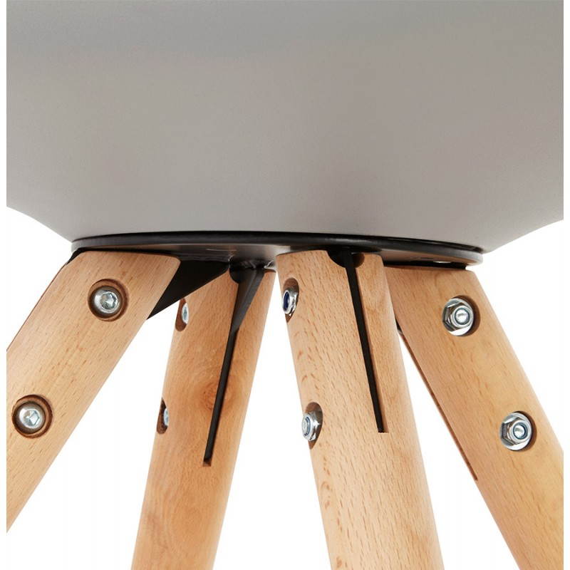 Moderner Stuhl Stil skandinavischen NORDICA (grau) - image 22836