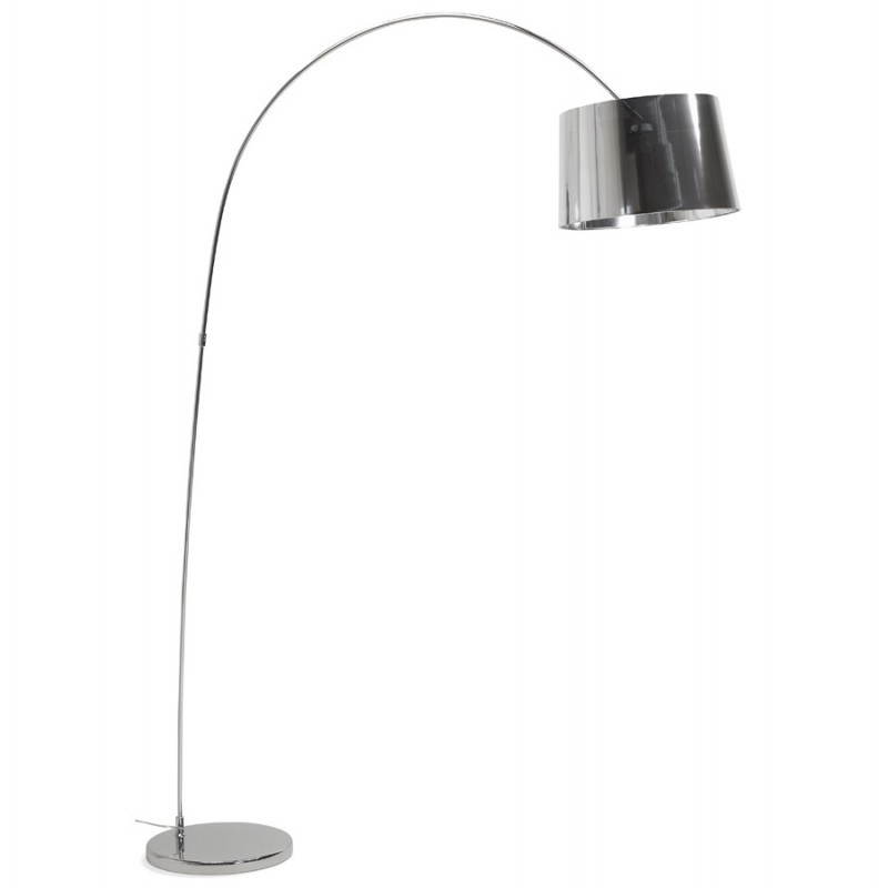 Lampe sur pied de style industriel TURIN (chromé) - image 23026
