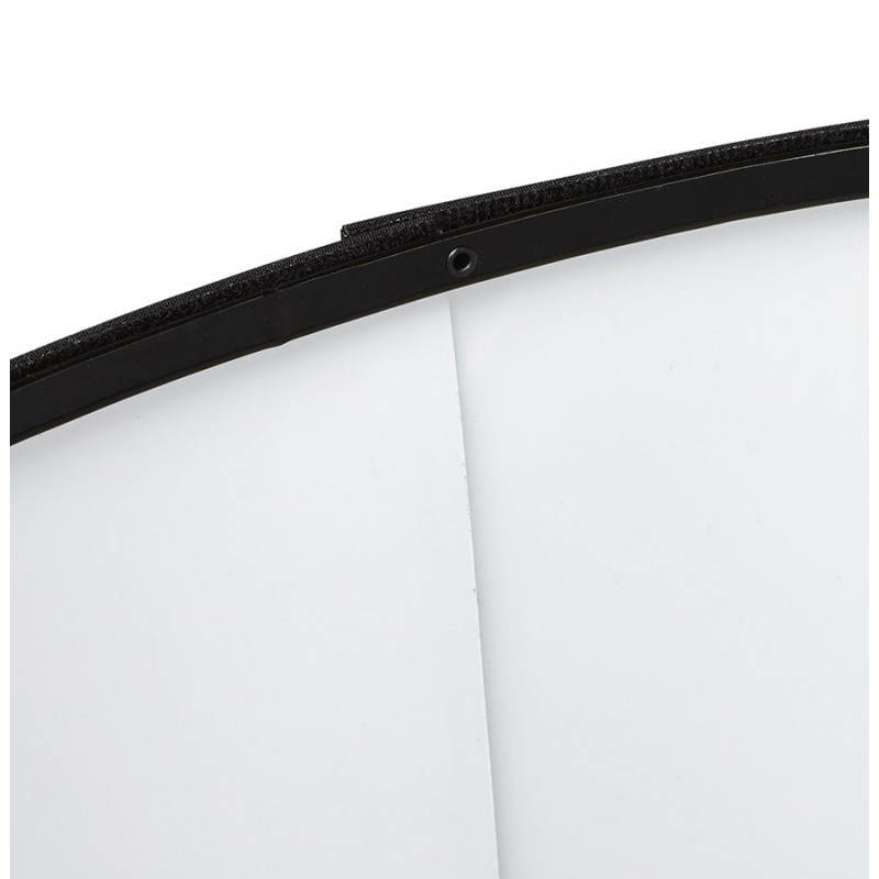 Pie de lámpara de estilo escandinavo TRANI en tela (negro, blanco) - image 23094
