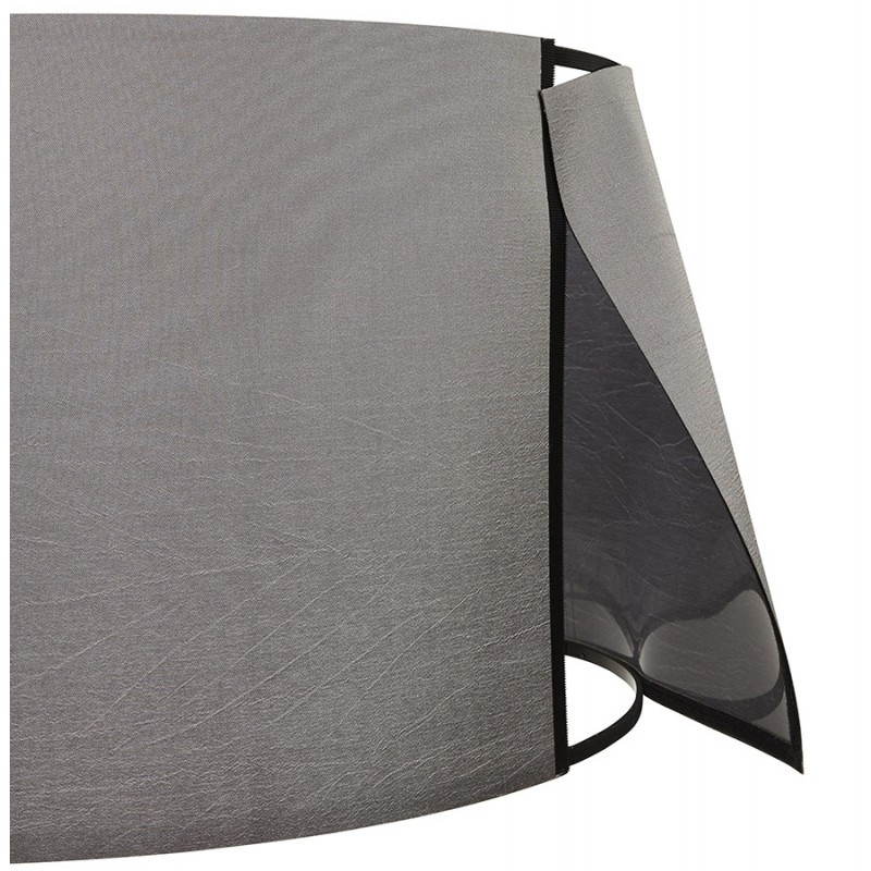 Lamp foot of Scandinavian style TRANI in fabric (gray, black) - image 23108