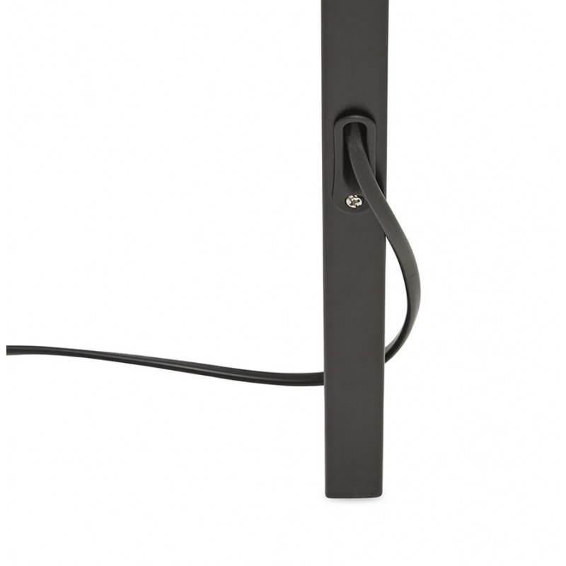 Pie de lámpara de estilo escandinavo TRANI en tela (gris, negro) - image 23115