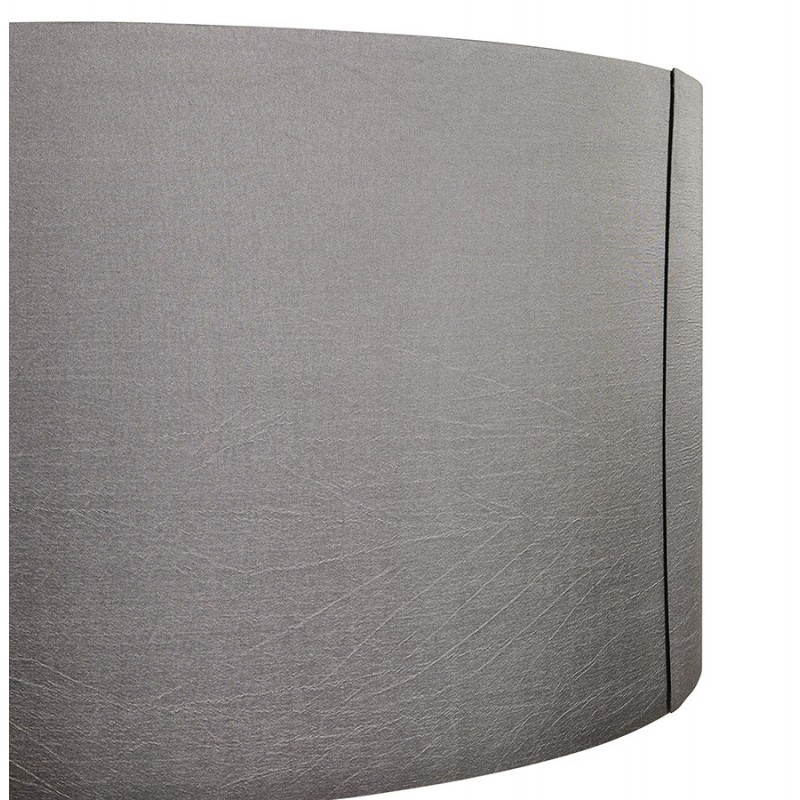Lampe sur pied de style scandinave TRANI en tissu (gris, blanc) - image 23140