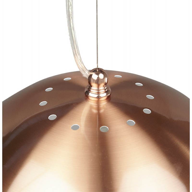 Lampe suspendue rétro PAVIE en métal (cuivre) - image 23203