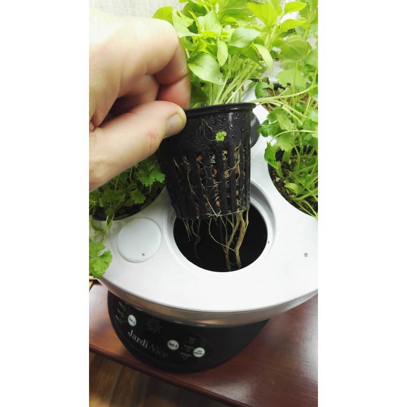 Gardener of hydroponics for automatic indoor culture POME (small, silver) - image 23789