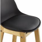 Design bar stool style Scandinavian FLORENCE (black)