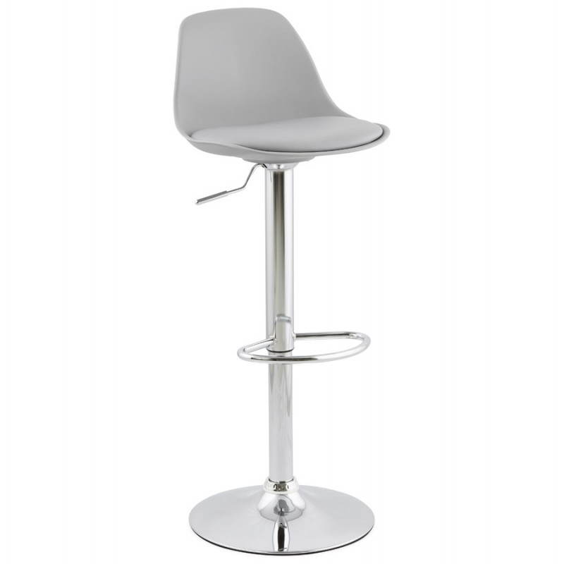 Design bar stool and compact ROBIN (grey) - image 25340