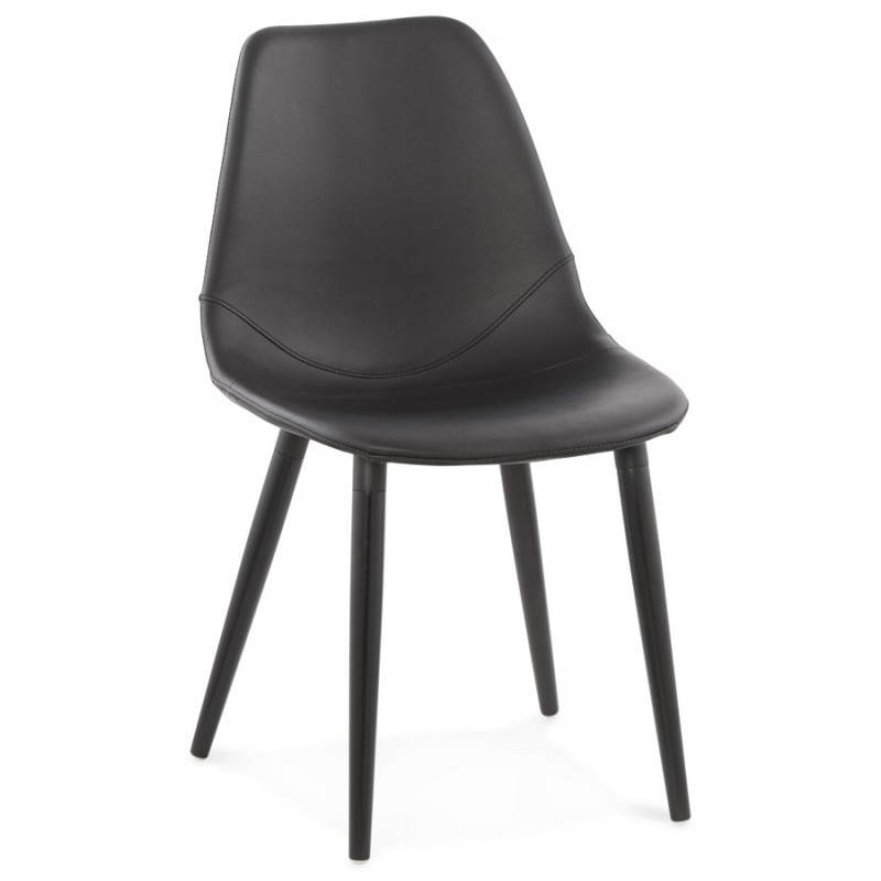 Chaise design contemporaine LOLA (noir) - image 25441