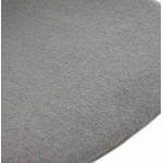 Chaise design contemporaine OFEN en tissu (gris)