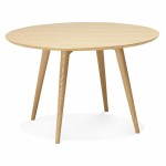 Mesa de comedor estilo escandinavo redondo PONY (de madera) (Ø 120 cm)