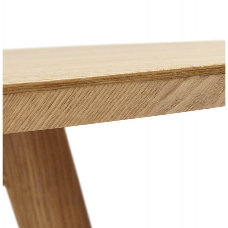 Dining table style Scandinavian round PONY (Ø 120 cm) (wooden) - image 25746