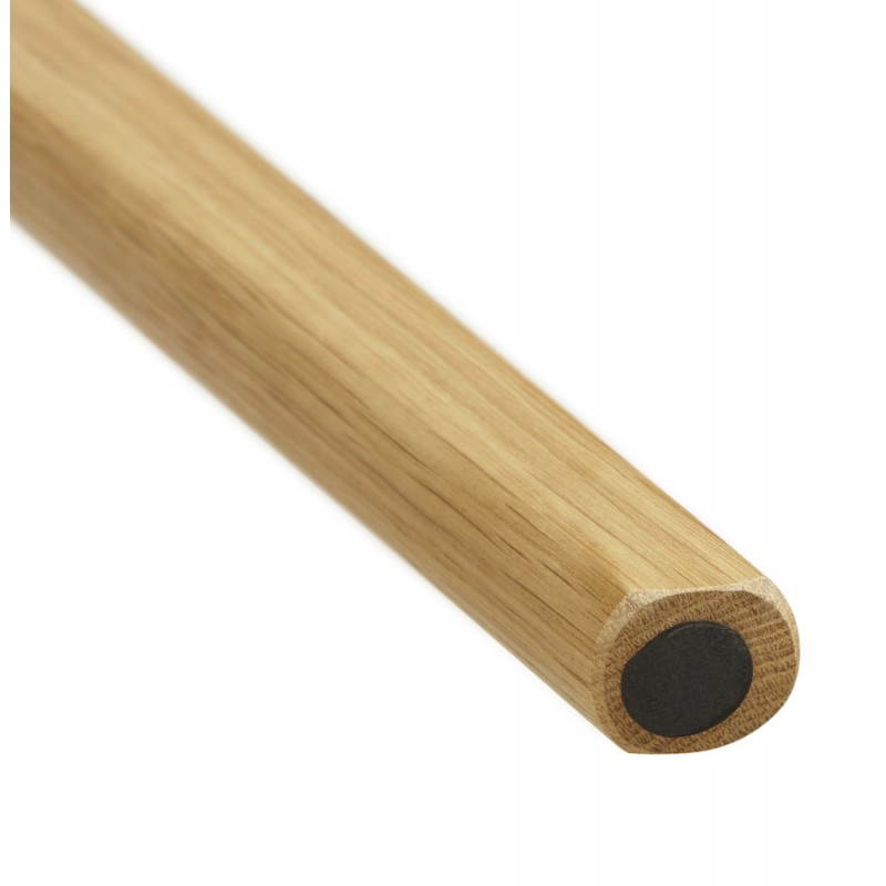 Mesa de comedor estilo escandinavo redondo madera mijo (Ø 120 cm) (blanco) - image 25772