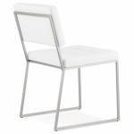Chair design padded BOUTON (white)