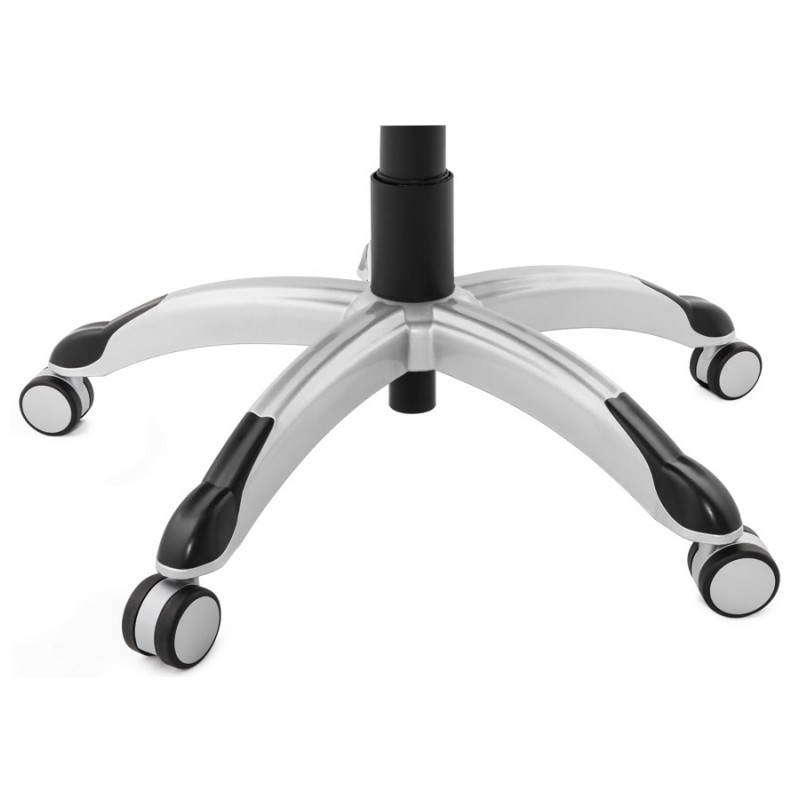 Fauteuil de bureau design et moderne ergonomique AXEL en tissu (noir) - image 28325
