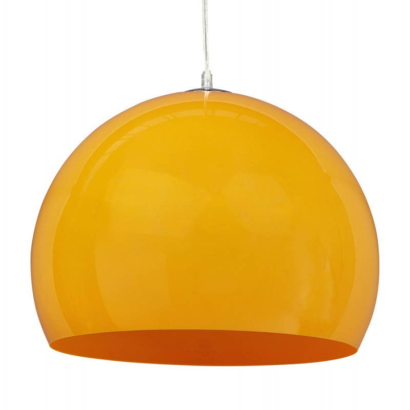Lampe suspendue rétro et vintage ARA (orange) - image 28664