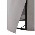 Lámpara de mesa diseño ajustable en altura de LAZIO (gris)